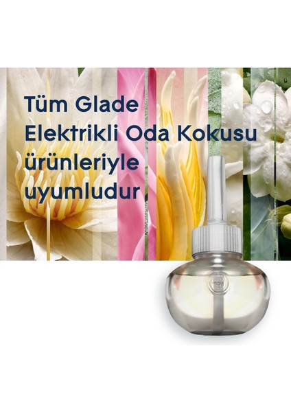 Elektrikli Oda Kokusu Kit Temiz Çiçekleri (2 Li Set)