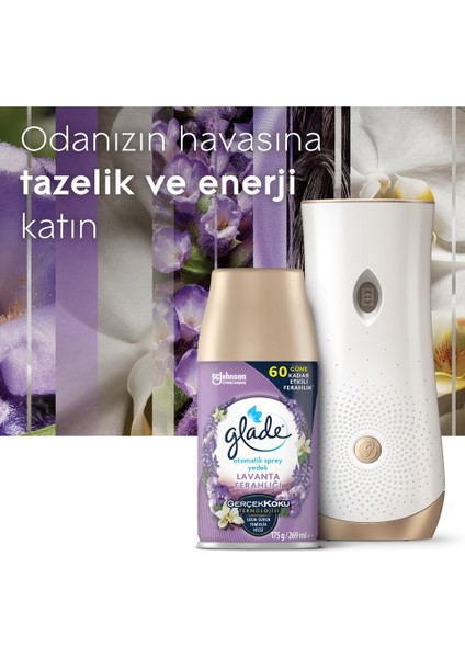 Oda Kokusu Otomatik Sprey Yedek 269ML (4 Lü Set) Lavanta (2pk*2)