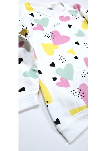 Kalpli Kız Çocuk Pijama Takım