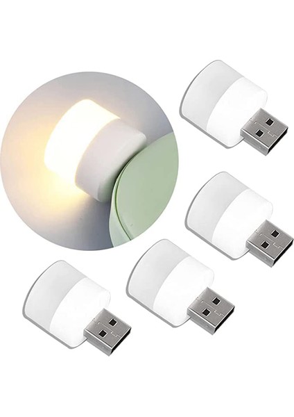 Mini Taşınabilir USB LED Lamba 5V 12W Parlak Okuma Lambası Gece Lambası