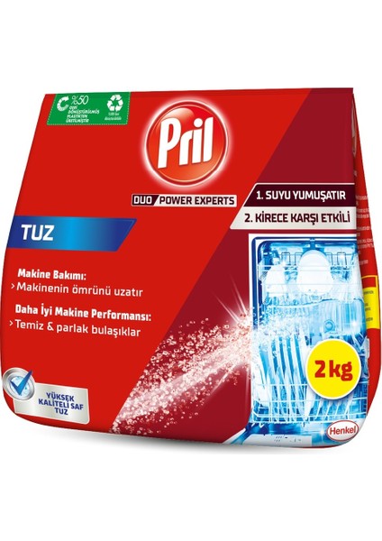 Bulaşık Makinesi Tuzu 10KG (5pk*2kg)