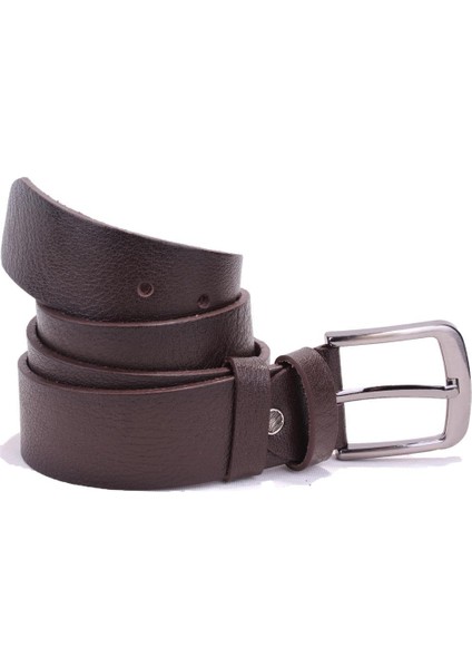 DMK26-463DG Kahve 4.5 cm Deri Erkek Kemer fiyatları