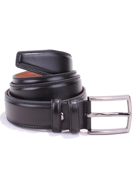 DMK26-306DG Siyah 3,5 cm Deri Erkek Kemer fiyatları
