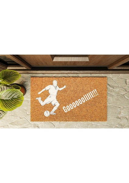 Kapı Önü Paspası Özel Tasarım Koko Model Goooollllllll PK-1541