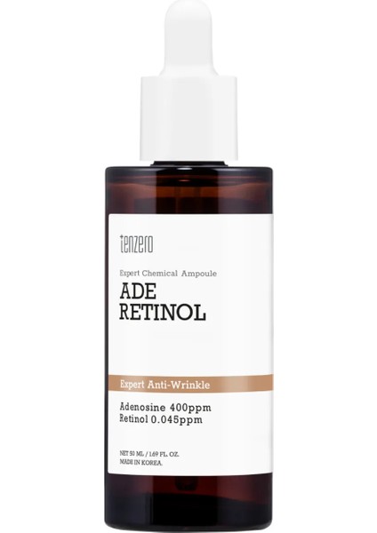 Retinol ve Adenozin İçeren Ampul Serum 50 ml