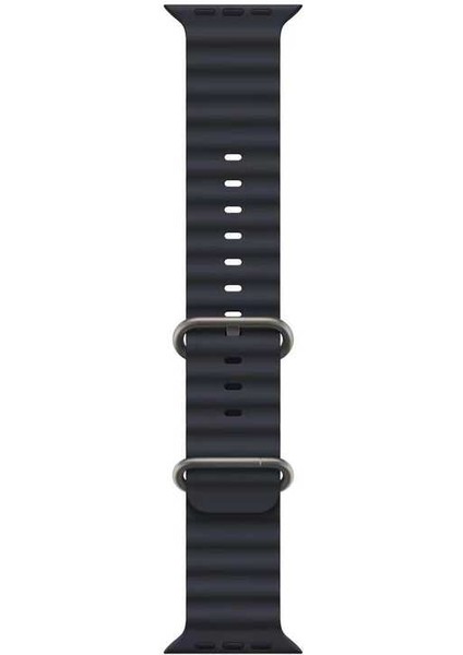 Apple Watch 3/4/5/6/7/se/8/9/10/ultra-Ultra 2 Seri 42-44-45-46-49MM Krd-75 Kolay Ayarlanabilen Silikon Kordon fırsatları