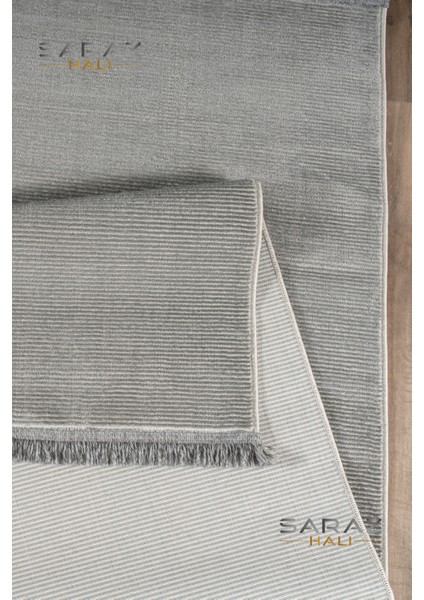 Parma Düz Gri Model Dokuma Halı Kilim Yolluk Salon Halısı Modern Dokuma indirimleri