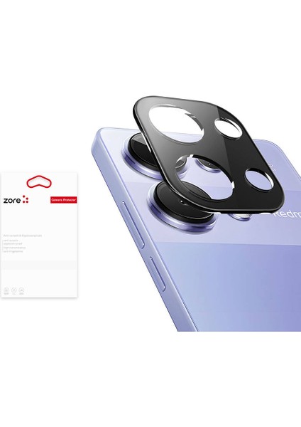 Xiaomi Redmi Note 13 Pro 4g Kamera Lens Koruyucu Camı Ultra Korumalı Tam Kaplayan Tasarm (Z-3d)