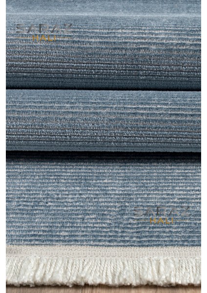 Parma Düz Mavi Model Dokuma Halı Kilim Yolluk Salon Halısı Modern Dokuma fırsatları