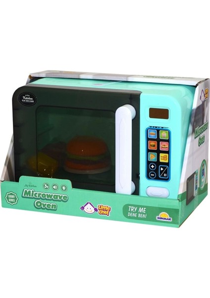 03011 Little Chef Sesli ve Işıklı Mikrodalga Fırın