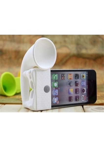 Pazar Durağı Iphone 4 Ses Yükseltici Horn Speaker