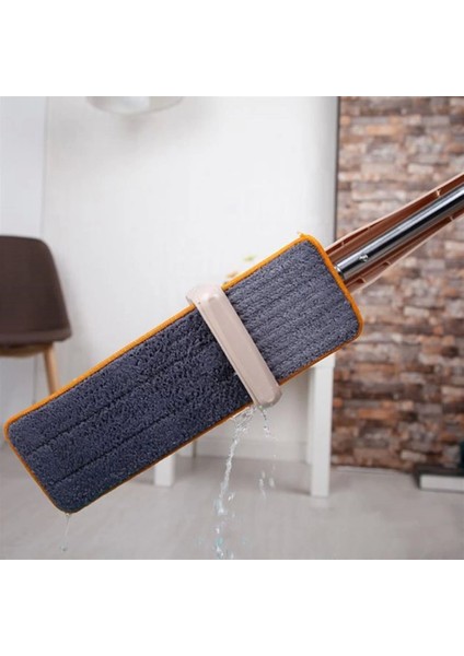 Pazar Durağı Kendinden Sıkmalı Pratik Mikrofiber Tablet Mop