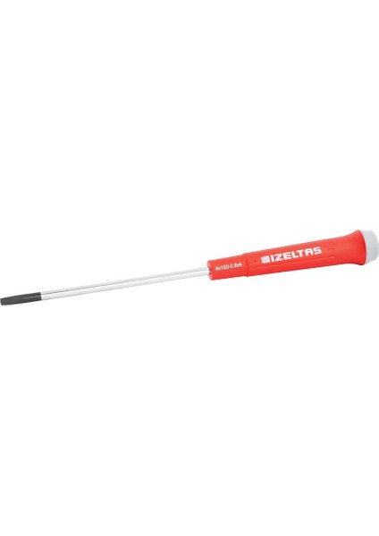 Izeltaş Elektronikçi Tip Klemens Düz Uçlu Tornavida 4X100