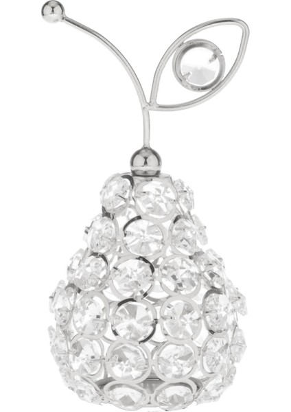 Modern Kristal Cam Meyve Süsleri Heykelcik Centerpiece Heykeli Dekor B (Yurt Dışından)