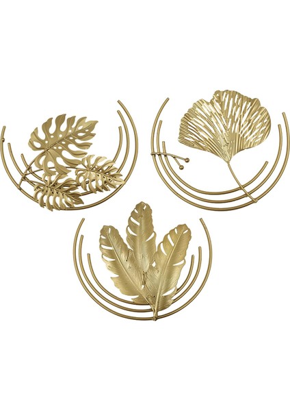 3 Modern Ginkgo Heykeli Monte Şekli Odası 1 (Yurt Dışından)