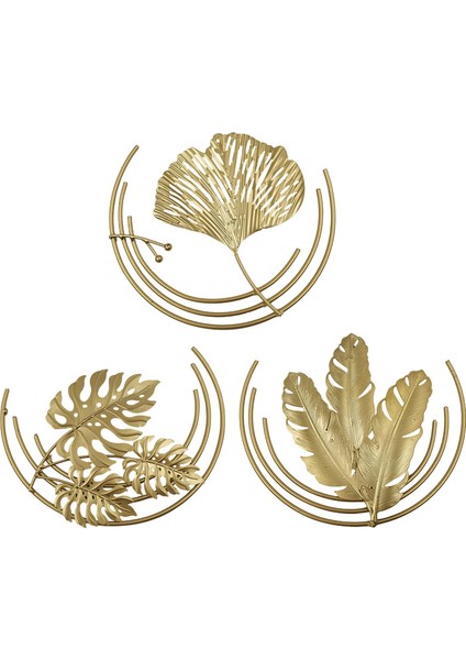 3 Modern Ginkgo Heykeli Monte Şekli Odası 1 (Yurt Dışından)