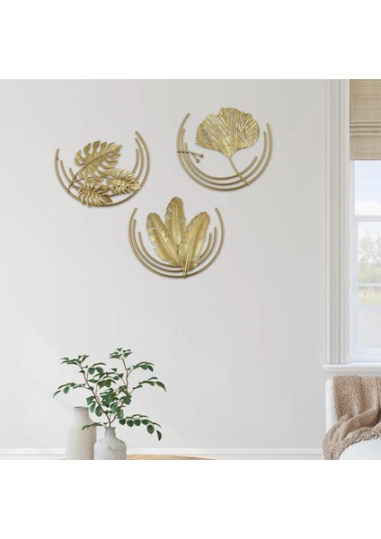 3 Modern Ginkgo Heykeli Monte Şekli Odası 1 (Yurt Dışından)
