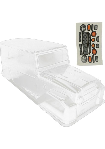 1/10 Rc Araba Gövdesi Etiketli 313MM Dingil Mesafesi 1:10 Ölçekli SCX10 Araba Için (Yurt Dışından)
