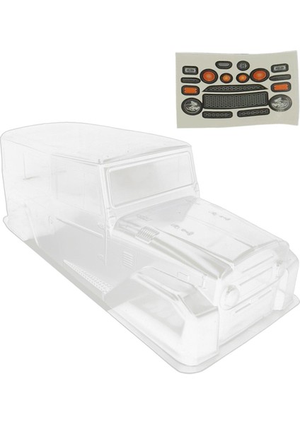1/10 Rc Araba Gövdesi Etiketli 313MM Dingil Mesafesi 1:10 Ölçekli SCX10 Araba Için (Yurt Dışından)