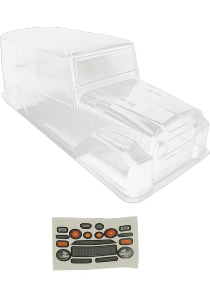 1/10 Rc Araba Gövdesi Etiketli 313MM Dingil Mesafesi 1:10 Ölçekli SCX10 Araba Için (Yurt Dışından)
