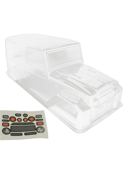 1/10 Rc Araba Gövdesi Etiketli 313MM Dingil Mesafesi 1:10 Ölçekli SCX10 Araba Için (Yurt Dışından)