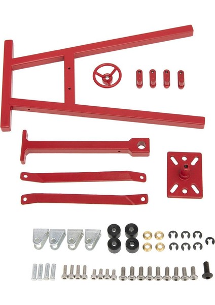 Bakım Onarımı Braketi Stand Hafif Aksesuar Araçları /10 Araba Kırmızısı (Yurt Dışından)