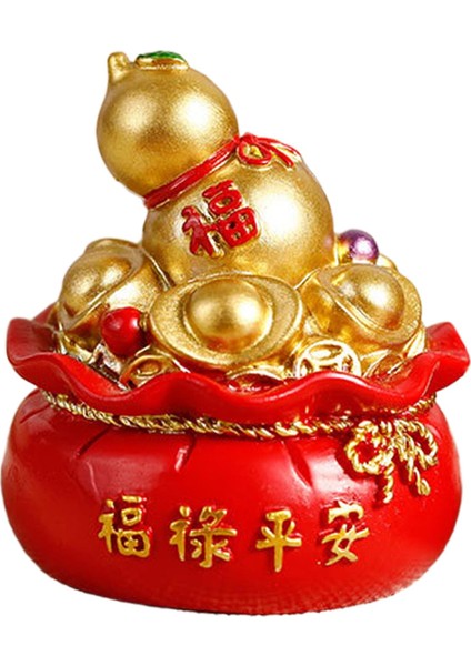 Şanslı Geleneksel Çin Feng Shui Heykelcik Atrrakt Kek Kabak Giydirme (Yurt Dışından)