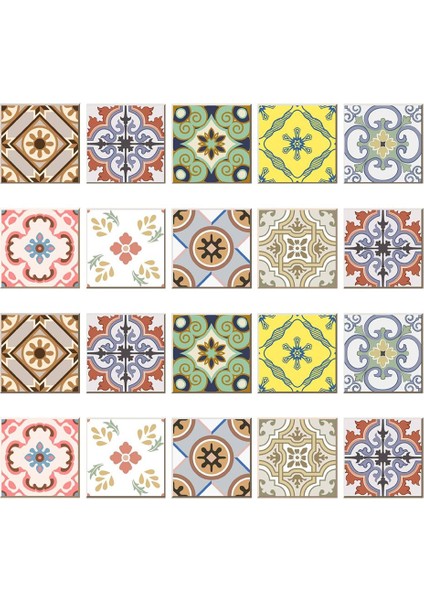 Banyo Karo Çıkartmaları B 10X10CM (Yurt Dışından)