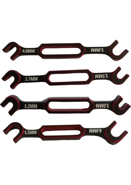 4x Top Rot Temizleme Aleti Araba Tamir Aracı Rot Sökme Aleti Kırmızı (Yurt Dışından)