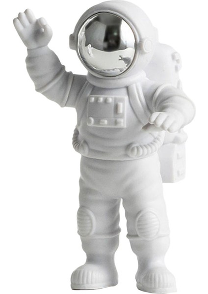 Astronot Heykeli Heykelcik Heykel Ev Masaüstü Dekorasyon A (Yurt Dışından)