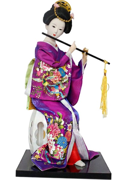 Ev Dekorasyonu Için 12 Inç Japon Geyşa Heykelcik (Yurt Dışından)