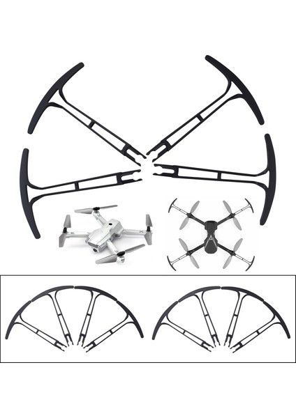 D65 X500 X30 Z6 Drone Parçaları Için 8 Pcs Koruması (Yurt Dışından)