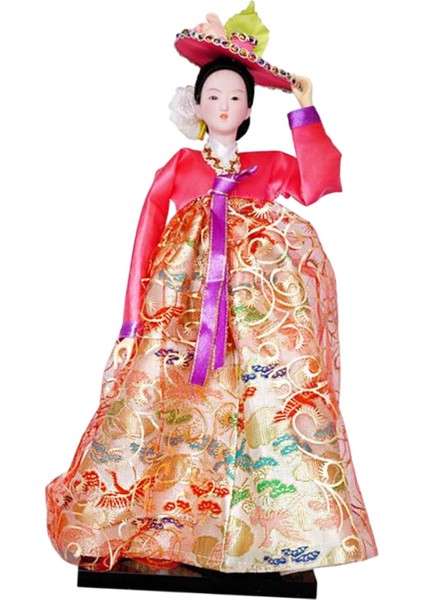 Kimono Figür Dekorasyonu Yenilik Koleksiyonluk El Sanatları Geyşa Bebeğ (Yurt Dışından)