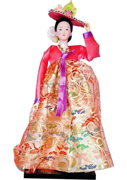 Kimono Figür Dekorasyonu Yenilik Koleksiyonluk El Sanatları Geyşa Bebeğ (Yurt Dışından)