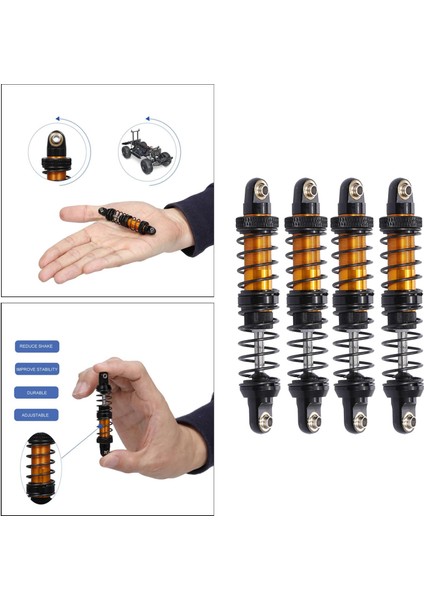 Eksenel Için 4 Amortisö 90MM (Yurt Dışından)