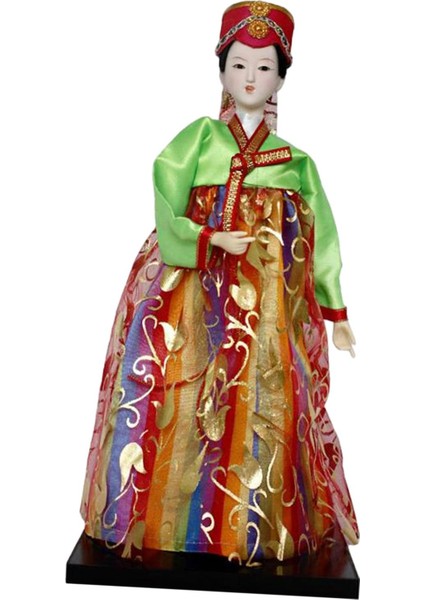 Kimono Figür Dekorasyonu Yenilik Koleksiyonluk El Sanatları Geyşa Bebeği (Yurt Dışından)