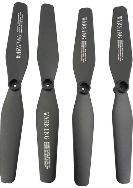 4pcs Siyah Cw Ccw Pervane 2- XS809W XS809HC XS809HW Için (Yurt Dışından)