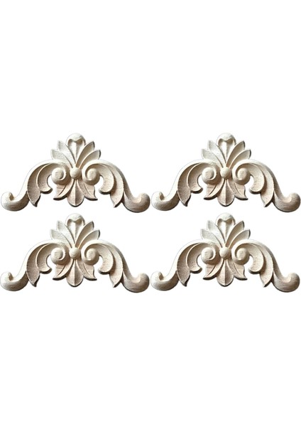 4 Oymalı , Oyma Çı, Çerçeve Ahşap Figürler Pervaz Boyasız 4CMX4CM (Yurt Dışından) fiyatları