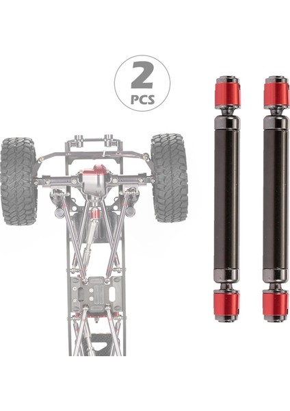 Eksenel SCX10 90046 Için 110-150MM Ayarlanabilir Tahrik Mili 1/10 Rc Paletli Araba (Yurt Dışından)