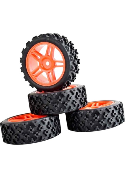1:10 Tekerlekler Rc Wltoys 124019 Parçaları Aksesuarları Turuncu (Yurt Dışından)