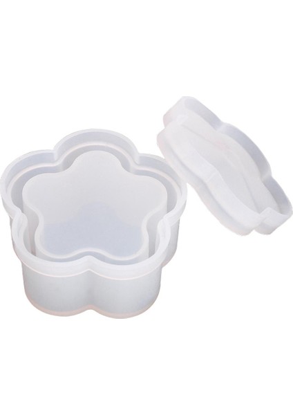 Silikon Takı Kutusu Reçine Yapım Kalıp Döküm Epoksi Craft Dıy Çiçeği Clear (Yurt Dışından)