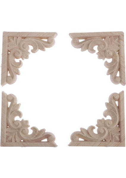 Ahşap Oyma Boyasız Çı 6X6CM (Yurt Dışından)