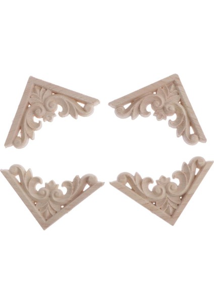 Ahşap Oyma Boyasız Çı 6X6CM (Yurt Dışından)