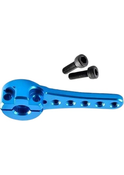 25T Servo Direksiyon Sıkma 1/10 Rc Paletli Motor Evrensel Mavi (Yurt Dışından)
