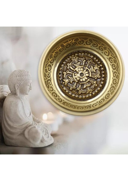 Tibet Meditasyon Ses Kasesi Basınçlı Pirinç Altı (Yurt Dışından)