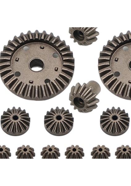Metal Yükseltme Parçaları Aksesuarları Rc 1/12 Wltoys 12428 12423 Dıy Parçaları 16 Diferansiyel Dişli (Yurt Dışından) modelleri