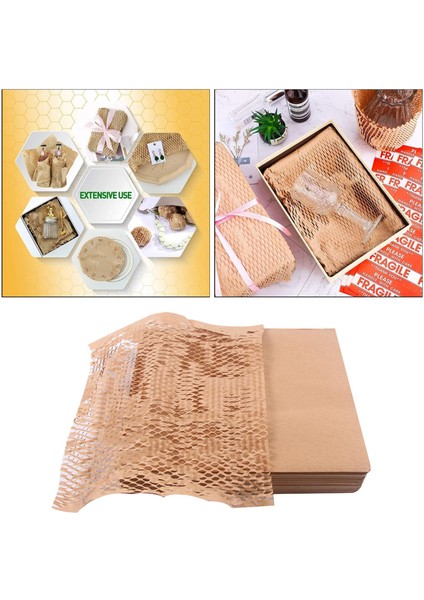100 * Boş Kraft Kağıt Sargısı Parsel Için 38X30CM (Yurt Dışından)