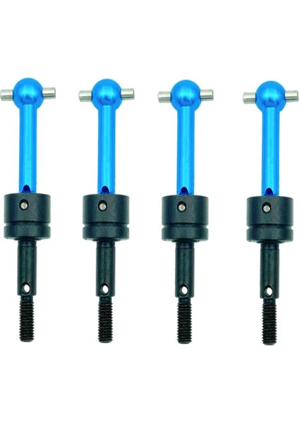 4x Tahrik Milleri Cvd 53792 02 TT02 TA04 1/10 Rc Mavi (Yurt Dışından)