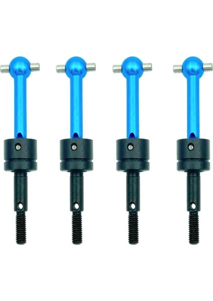 4x Tahrik Milleri Cvd 53792 02 TT02 TA04 1/10 Rc Mavi (Yurt Dışından)