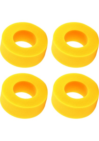 4 Parça Rc Lastik Sünger Köpük Yükseltme Parçaları SCX10 Hobi Araba Model Araba Sarı (Yurt Dışından)